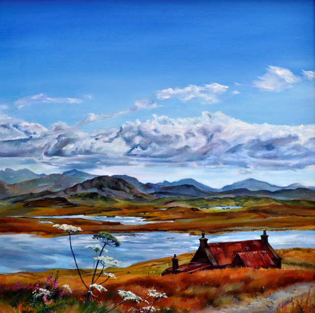 'Achmore, Towards Harris' by artist Catherine King